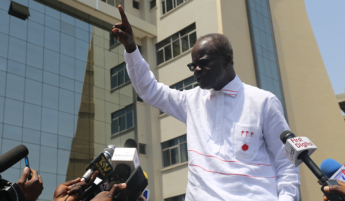 Presidential candidate of the Progressive People’s Party (PPP), Dr Papa Kwesi Nduom
